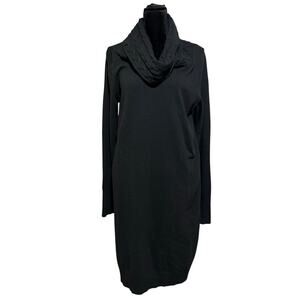 Banana Republic italian yarn merino wool cashmere sweater dress women's L